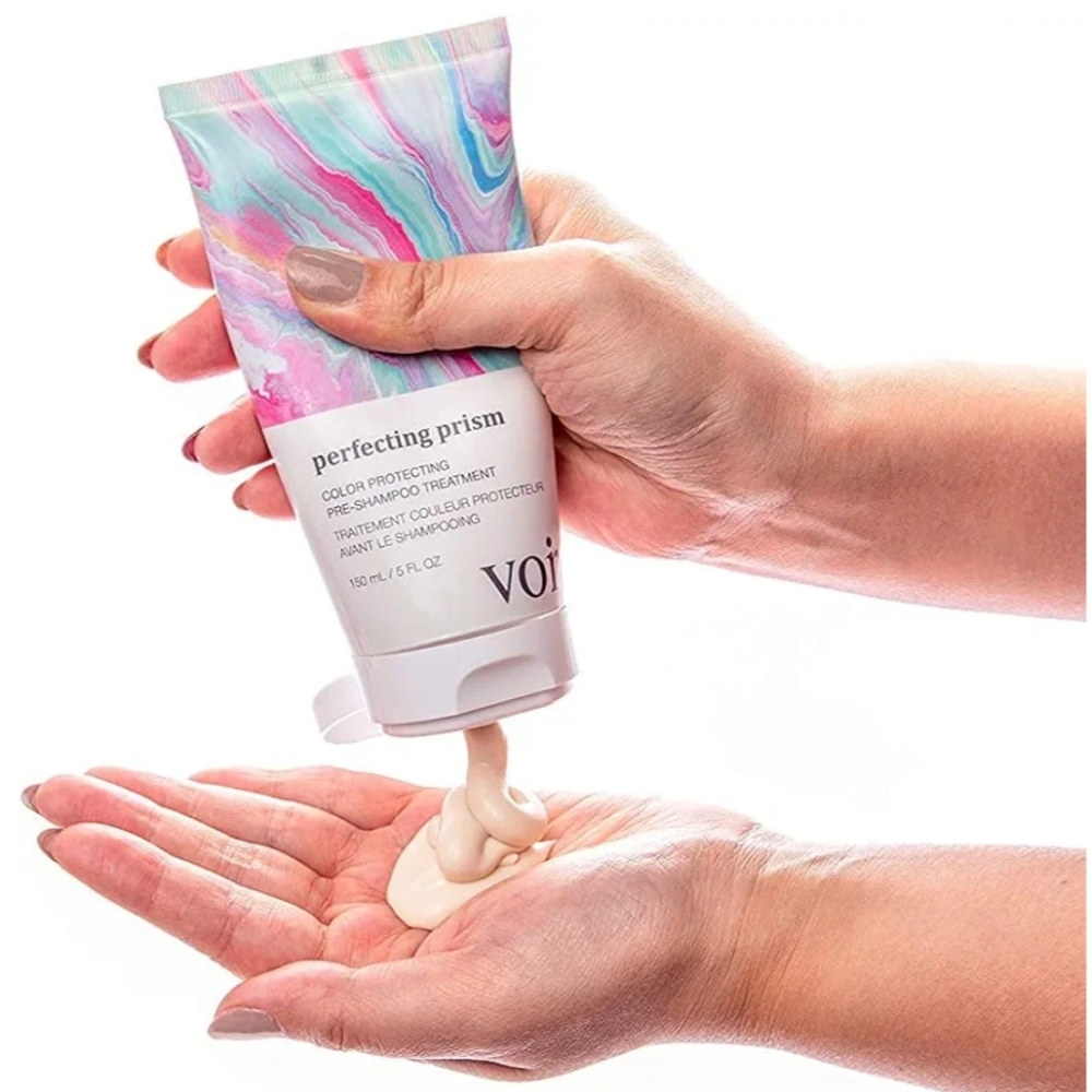 VOIR perfecting prism color protecting pre-shampoo treatment 5oz NEW!